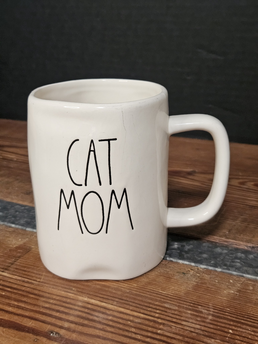Rae Dunb Cat Mom Ceramic Mug - White